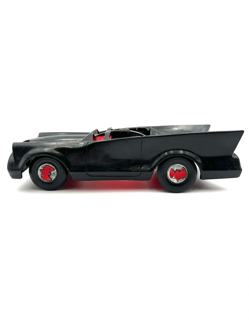 Vintage 1974 Mego Black and Red Batmobile